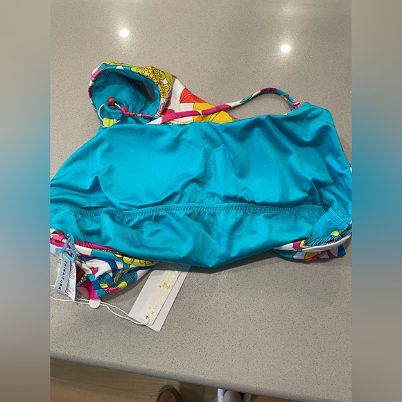 NWT Trina Turk Fontaine Twist Back Convertible One Piece Swimsuit - Picture 14 of 16